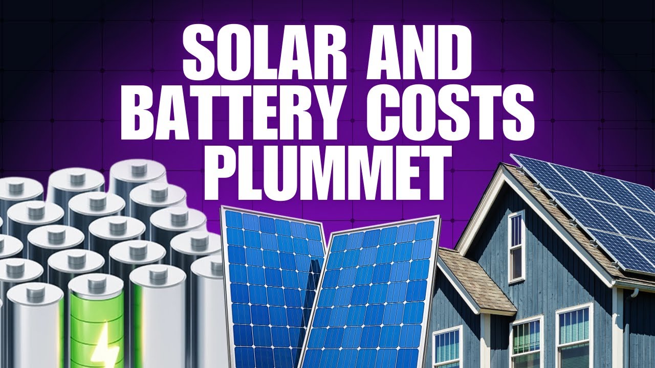 Home Solar + Battery Costs Hit Record Lows in BOTH Australia & US