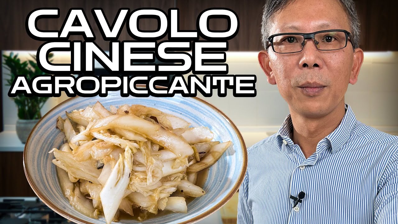 Esplosione di Sapori! Cavolo Cinese Agropiccante in Stile Cinese