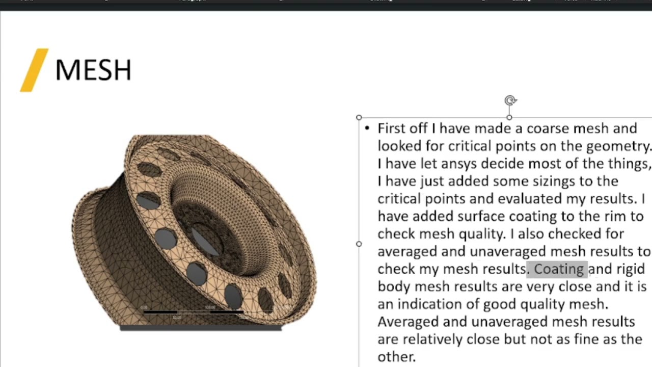 Car rim cyclic loading analysis