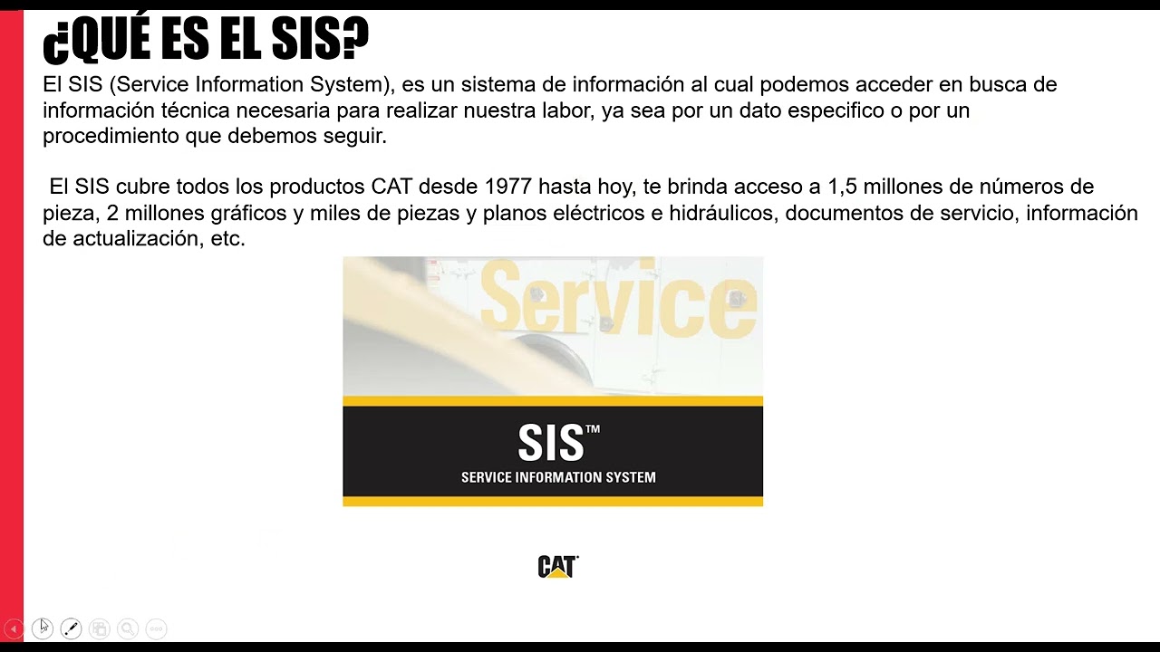 CURSO SIS CATERPILLAR