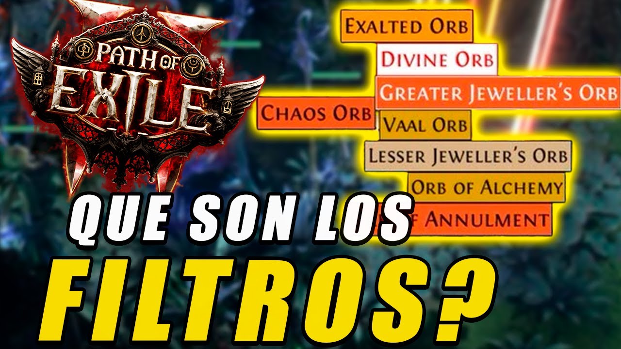 Filtros de loot, la herramienta mas importante de Path of Exile 2