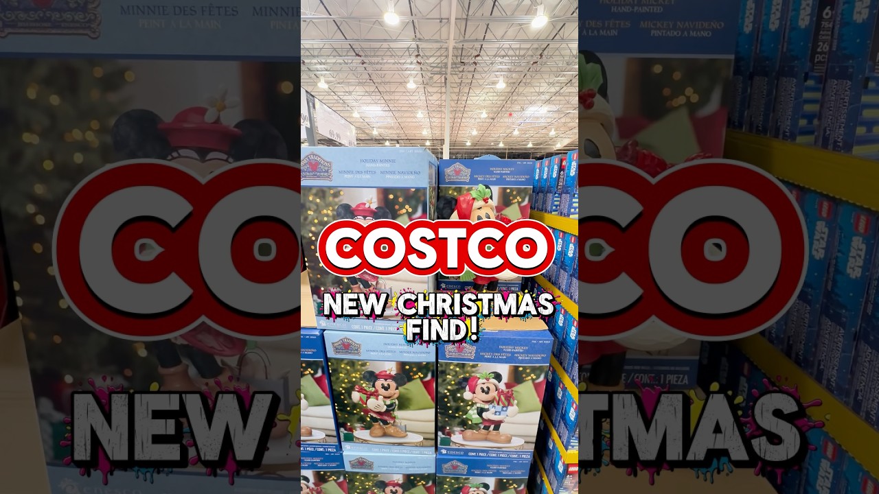 New At Costco: Disney Holiday Statue Mickey by Jim Shore🎄