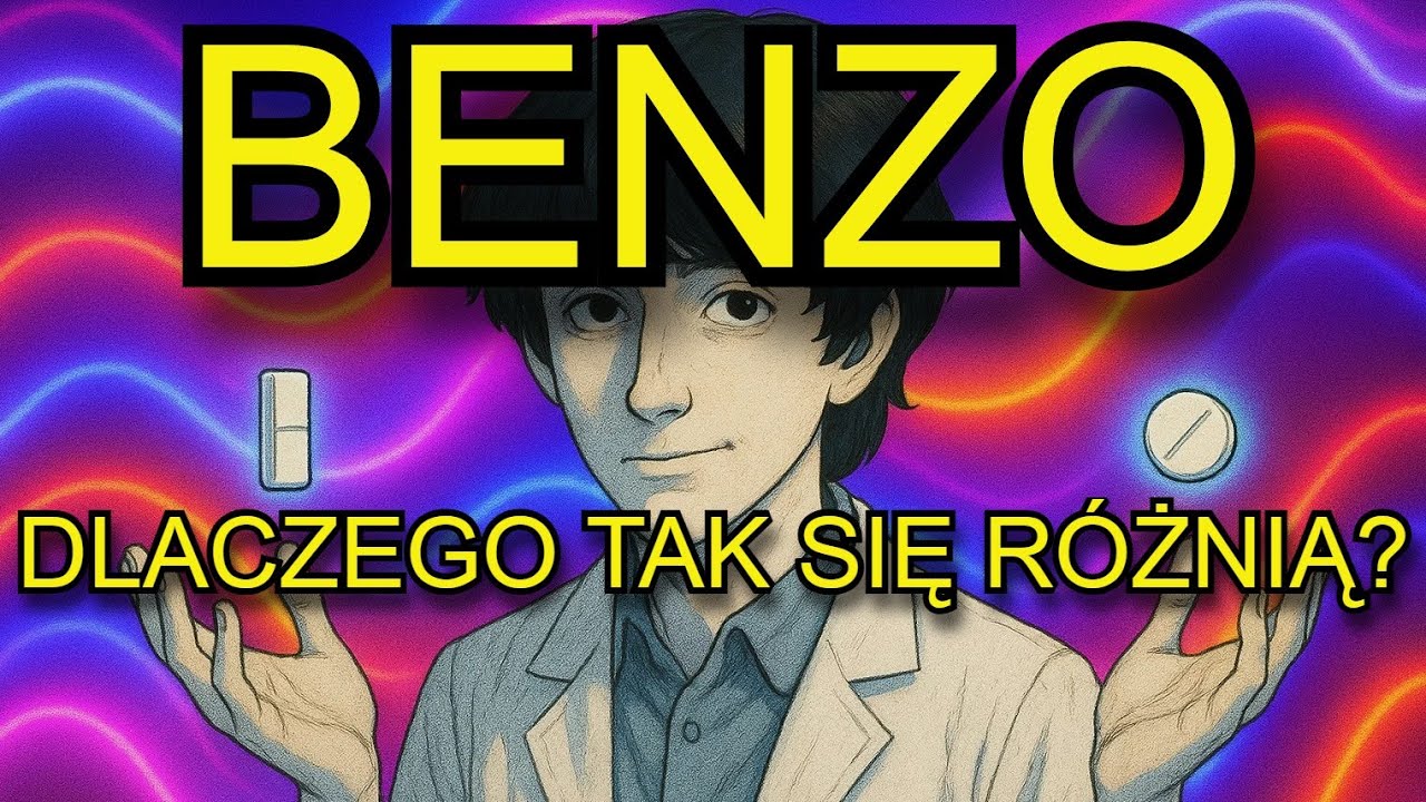 BENZO &mdash; DLACZEGO DZIAŁAJĄ TAK R&Oacute;ŻNIE? │ Mechanizm, efekty, ryzyko i ciekawostki.