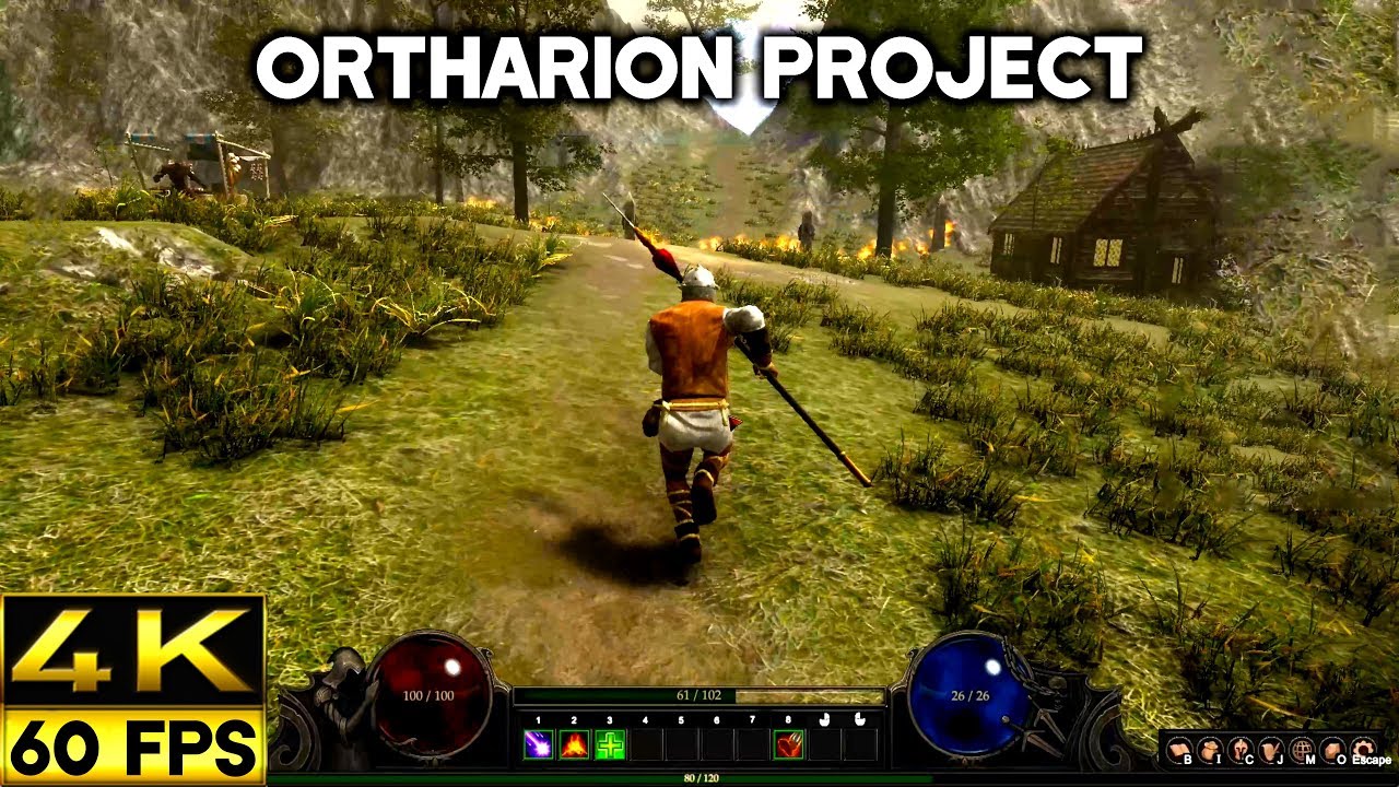 Ortharion Project - NEW Indie Medieval RPG Gameplay (4K 60FPS)