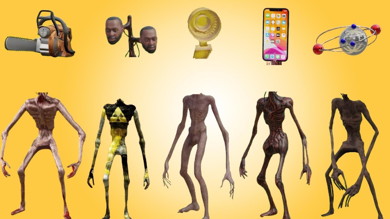 WRONG HEAD, IPHONE, NUCLEAR, SIREN HEAD ACA P50, Franklin Siren Head Indian Bike Driving
