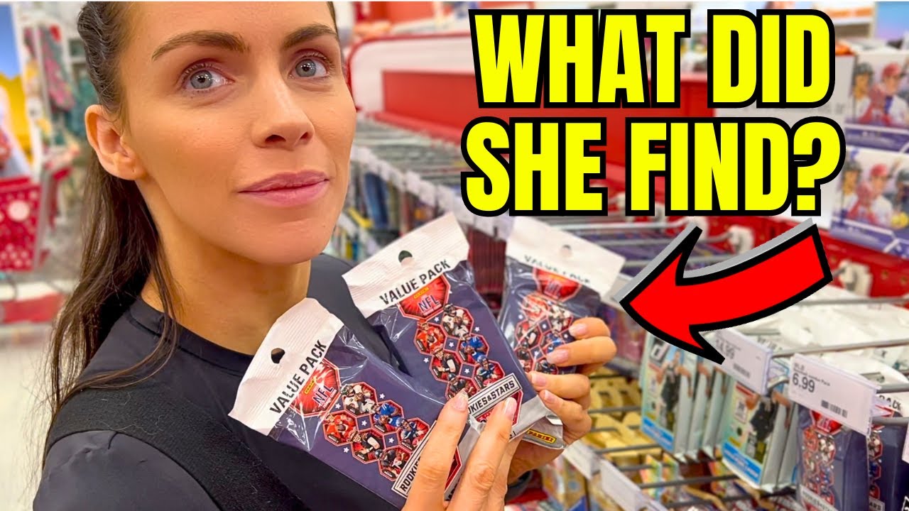 KELSEY FOUND HER FAVORITE FOOTBALL PACKS! Retail Box Battle #2
