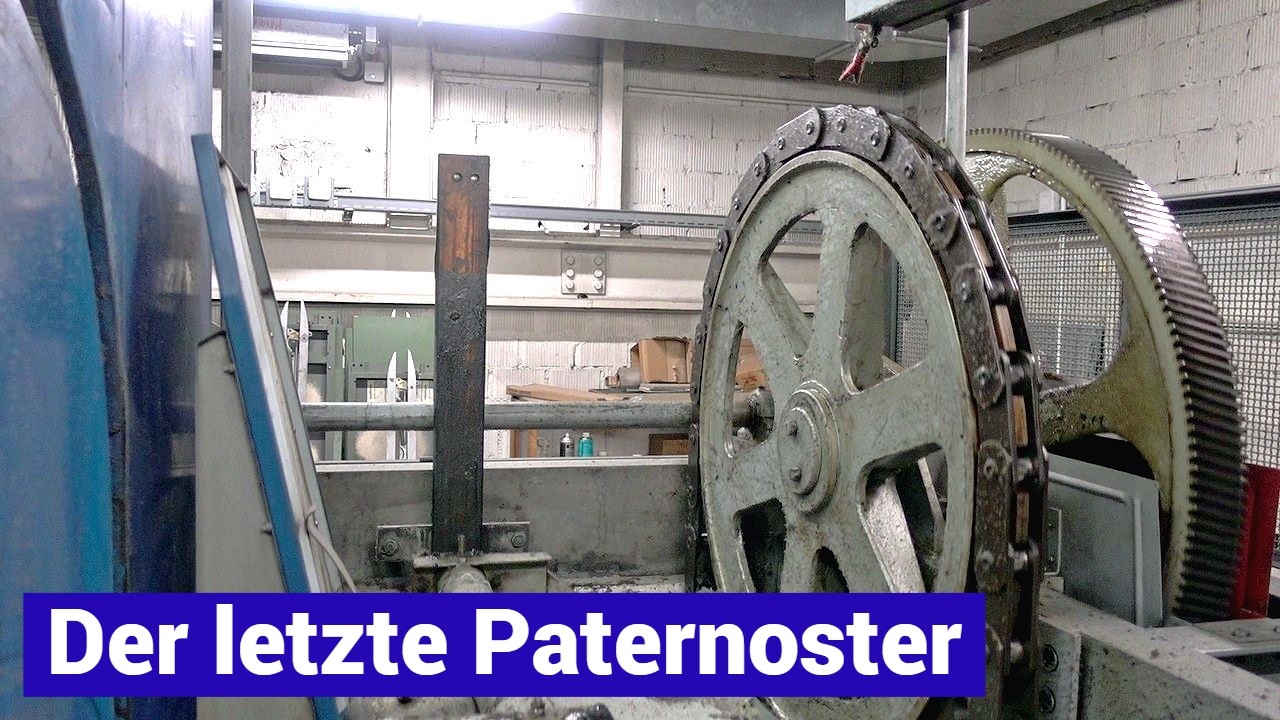 Der letzte Paternoster der Schweiz