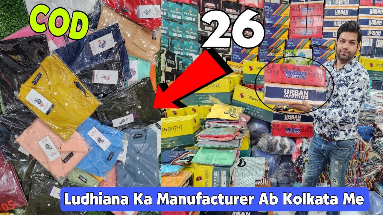 Tshirt Manufacturer in Kolkata /Stock Clear Video /COD