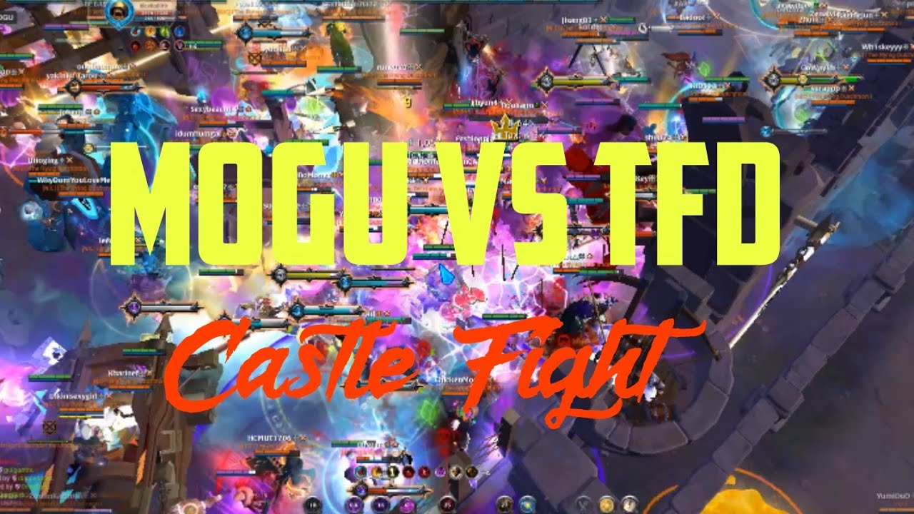 MOGU vs TFD Castle Fight - Albion Online