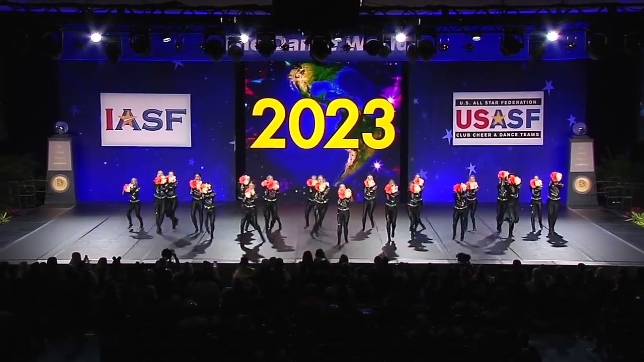 Star Performance Centre - Senior Large Pom in Finals at The Dance Worlds 2023
