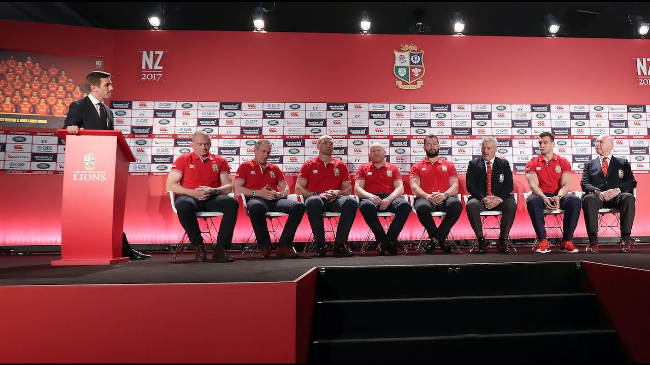 The Squad Announcement Press Conference | British & Irish Lions