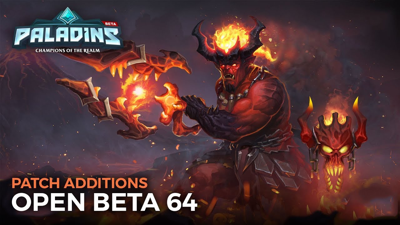 Paladins - Open Beta 64 Patch Additions