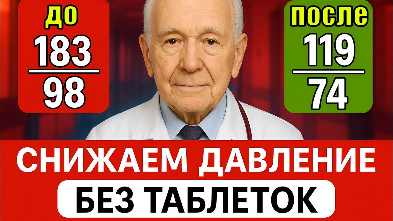 91-летний доктор: Вот что я ем для давления 120/80 — проверено годами!