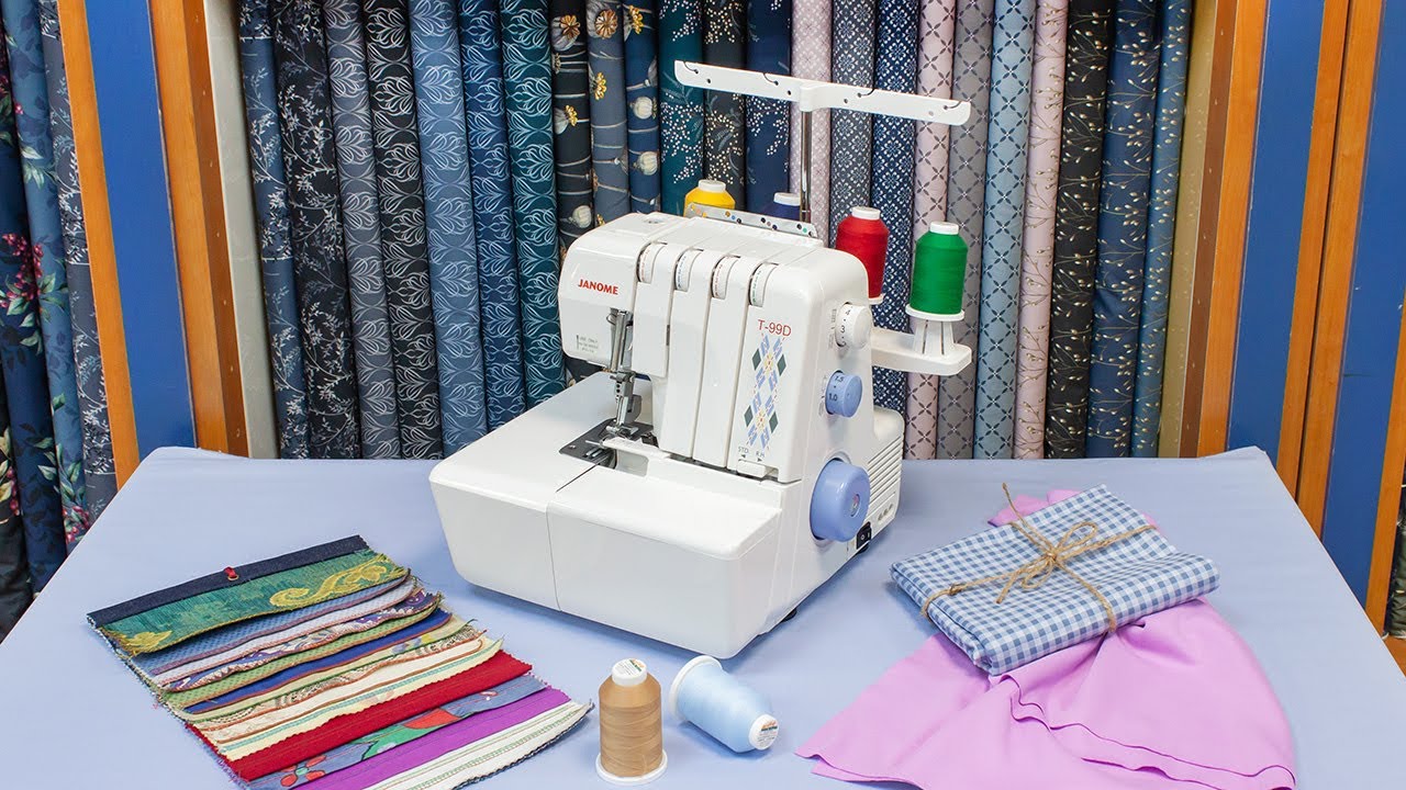 Janome T-99D - Обзор оверлока