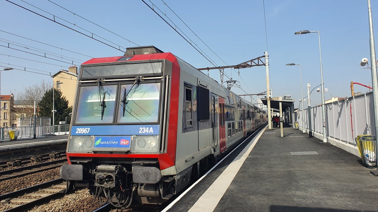 Passage RER C gare de Vitry sur Seine RER !