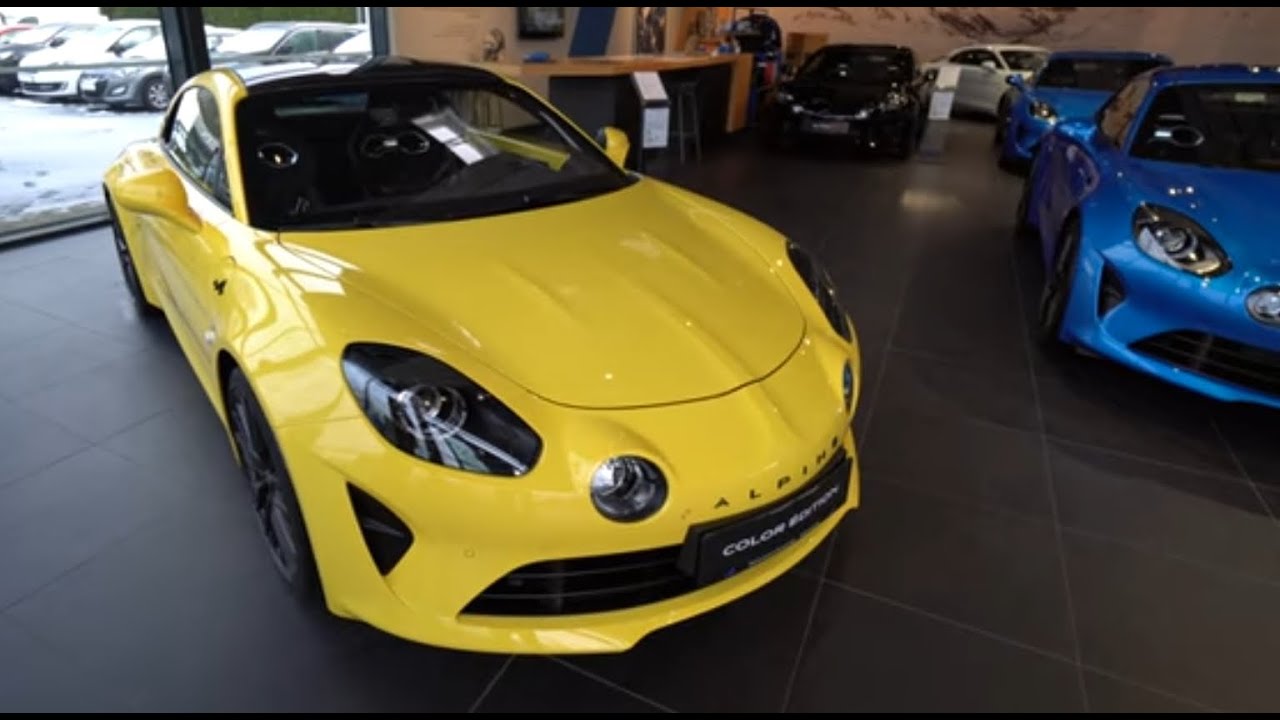 Renault Alpine A110 Color Edition 2020 Test Review Preview Complete Walkaround