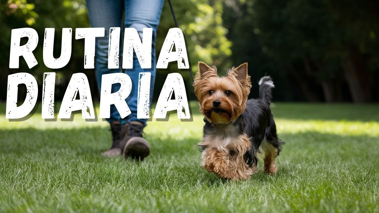 🔴 RUTINA  de VIDA de un YORKSHIRE TERRIER