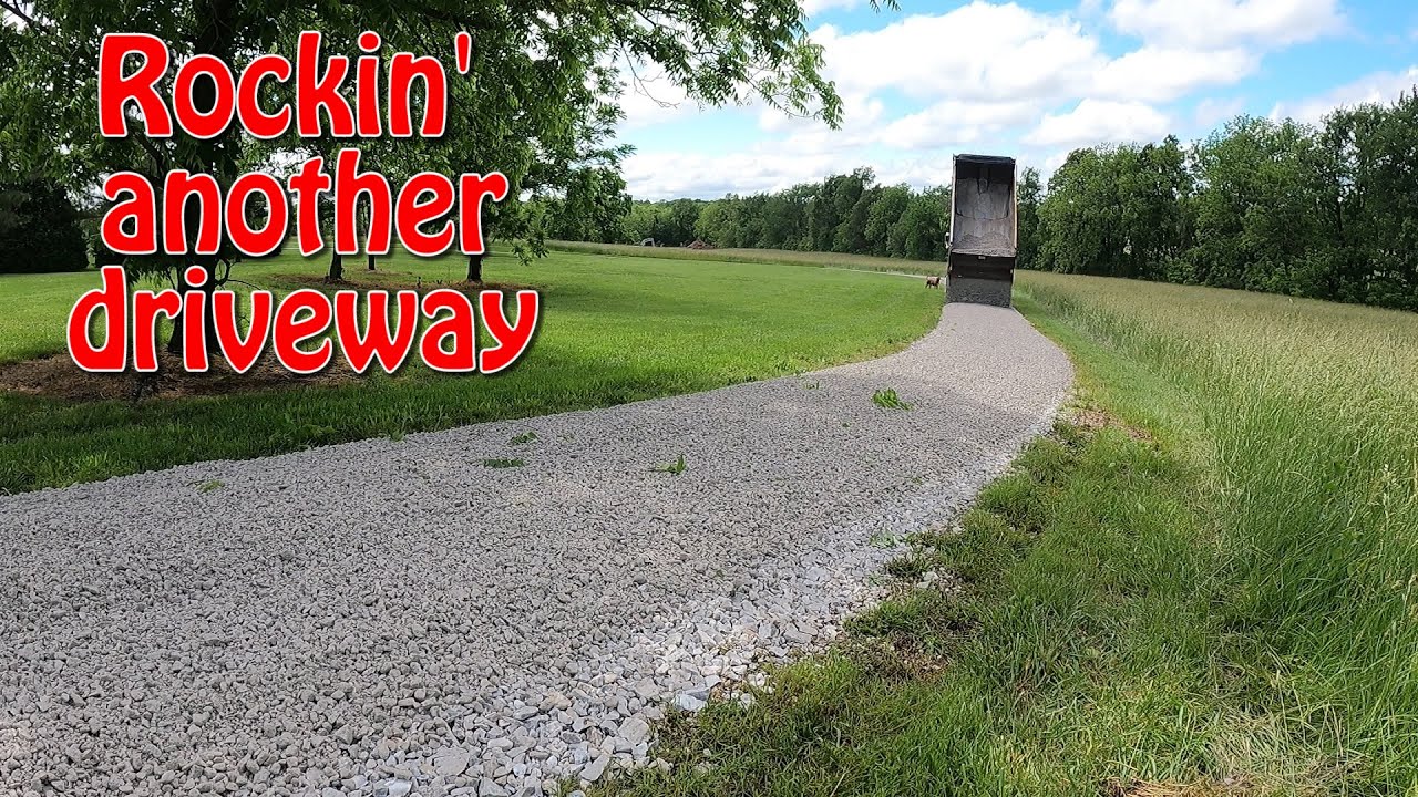 Placing A Culvert And Grading A Driveway