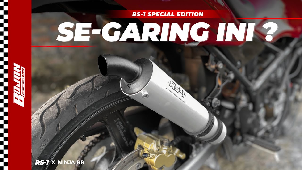 RS1 GEN-3 ‼️ KNALPOT RACING NINJA RR GARING BERTENAGA | NINJA RR SS R | KNALPOT MOTOR 2TAK