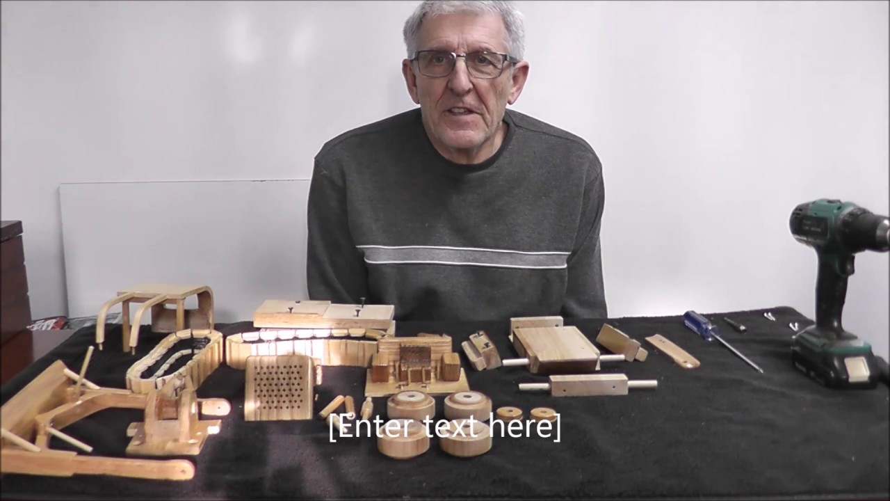 Homemade wooden Toy International TD20  Bulldozer Assembly
