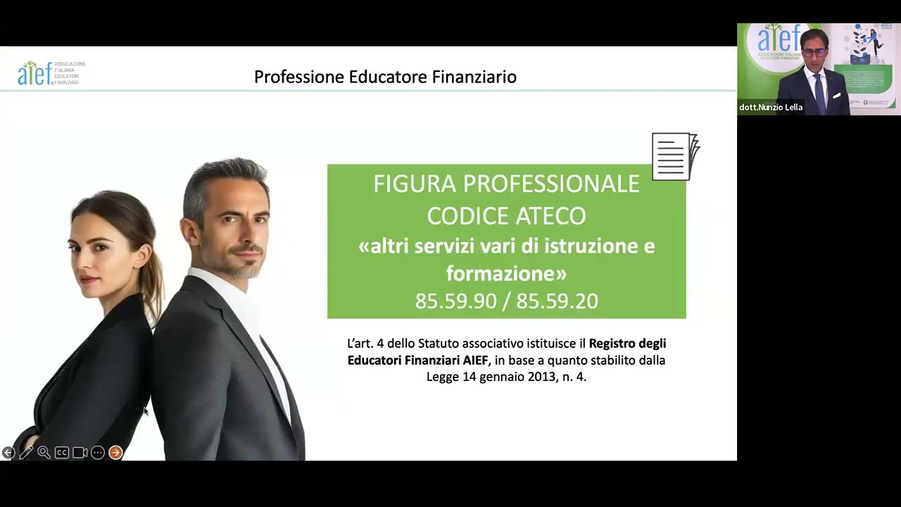 Educatore Finanziario: una professione di valore - 7 luglio 2025