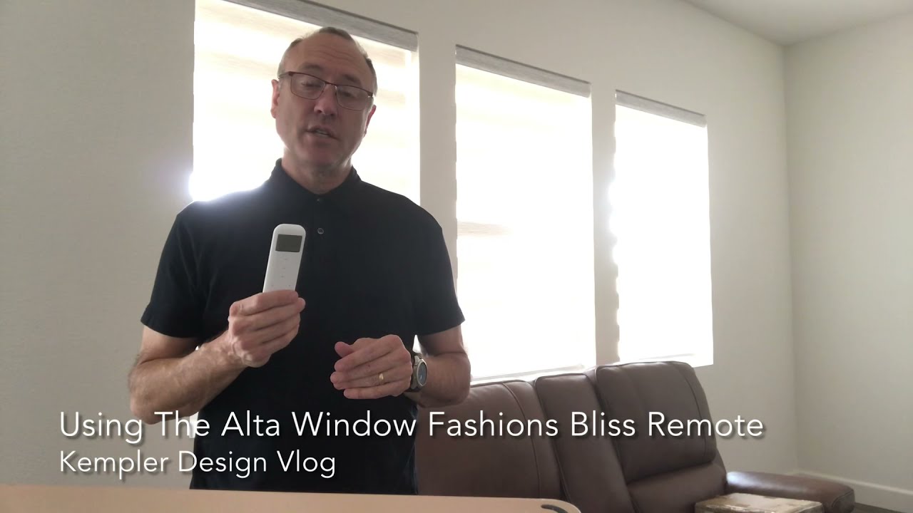 Using Bliss Automation Remote for Alta Dual Shades