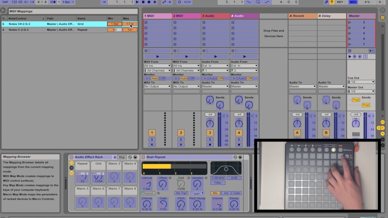 How to Map a Stutter Effect on Launchpad (Madeon DJ Set Style)