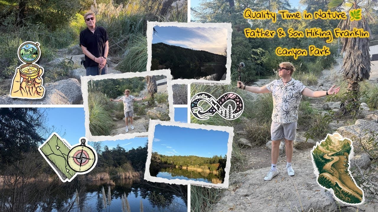 Hiking Franklin Canyon Park Beverly Hills | Father & Son Vlog