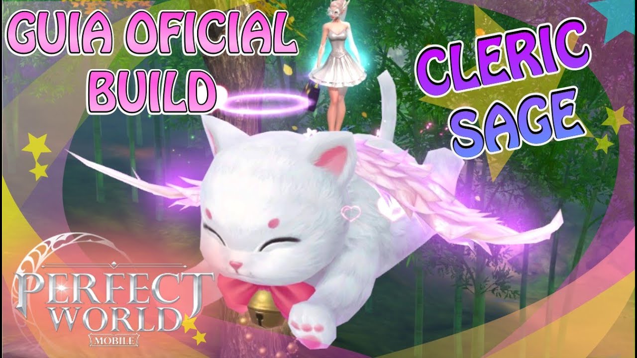 GUIA OFICIAL BUILD CLERIC SAGE: LIVROS, GEMAS. ENCANTAMENTO -  PERFECT WORLD MOBILE