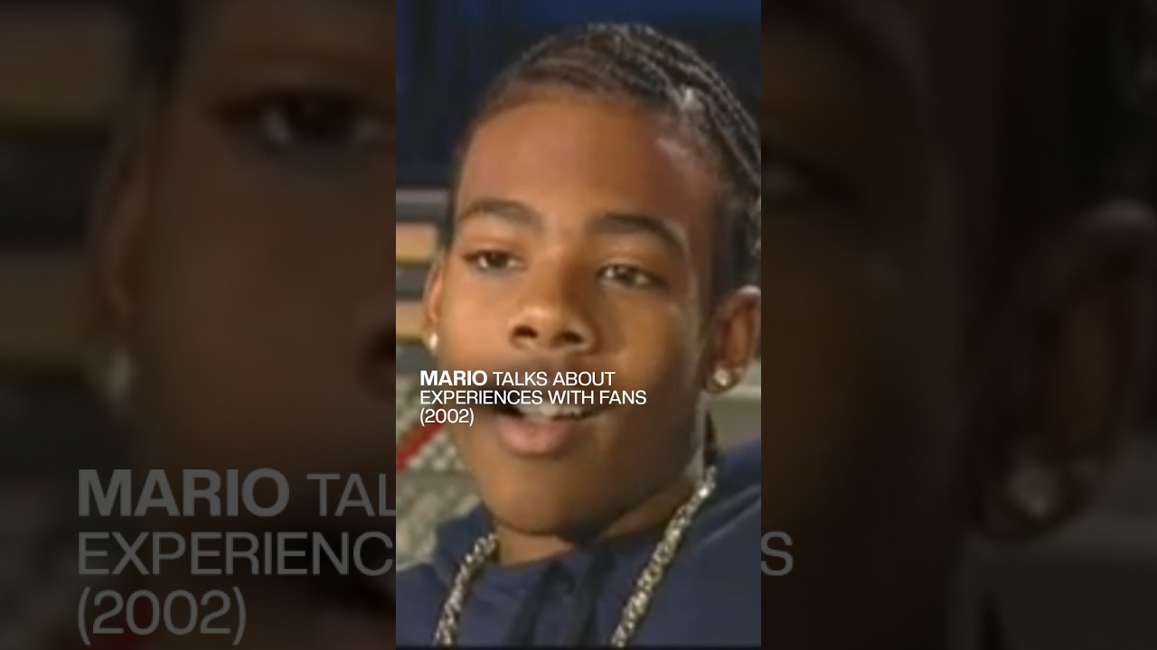 Mario talks about lifestyle as a singer (2002)