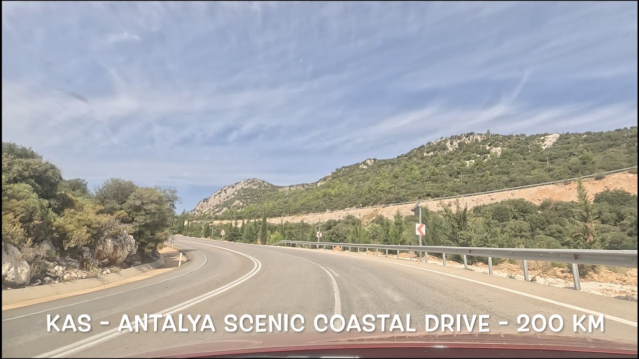 Kas - Antalya Coastal Drive Highlights | Turkey Road Venture S1 Ep8