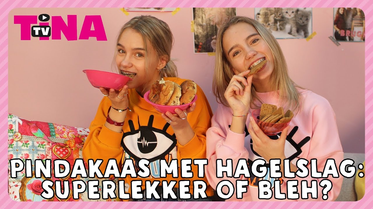 LISA & LENA PROEVEN NEDERLANDSE SNACKS | LISA & LENA TASTE DUTCH SNACKS | TinaTV