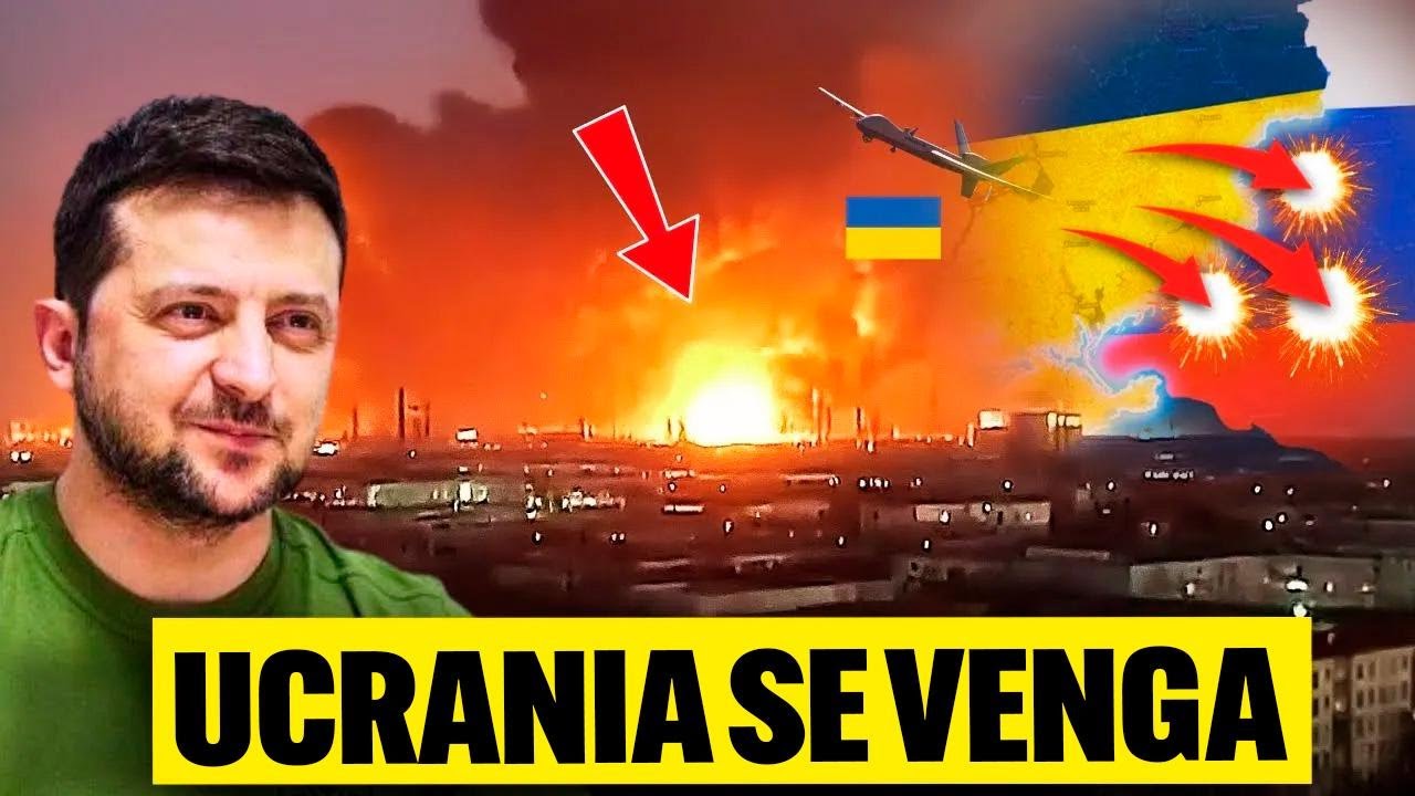 &iexcl;Ucrania se venga! Rusia a oscuras y el caos se desata