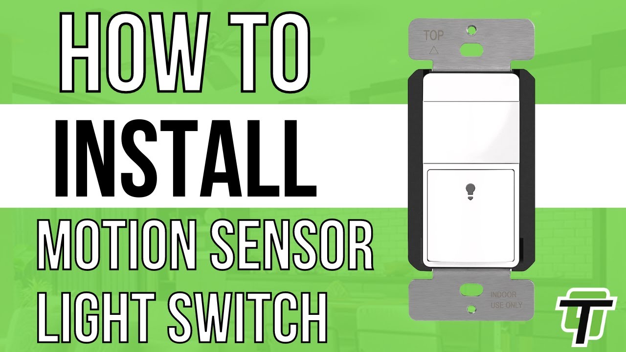 Motion Sensor Light Switch Installation Guide TDOS5-JM | TOPGREENER
