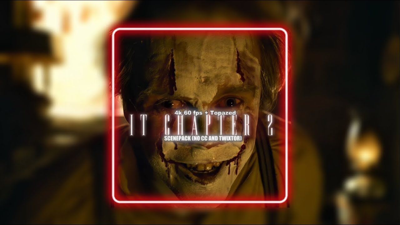 Pennywise IT Chapter 2 Scenepack 4k 60fps + Topazed #pennywise #IT #video #4k