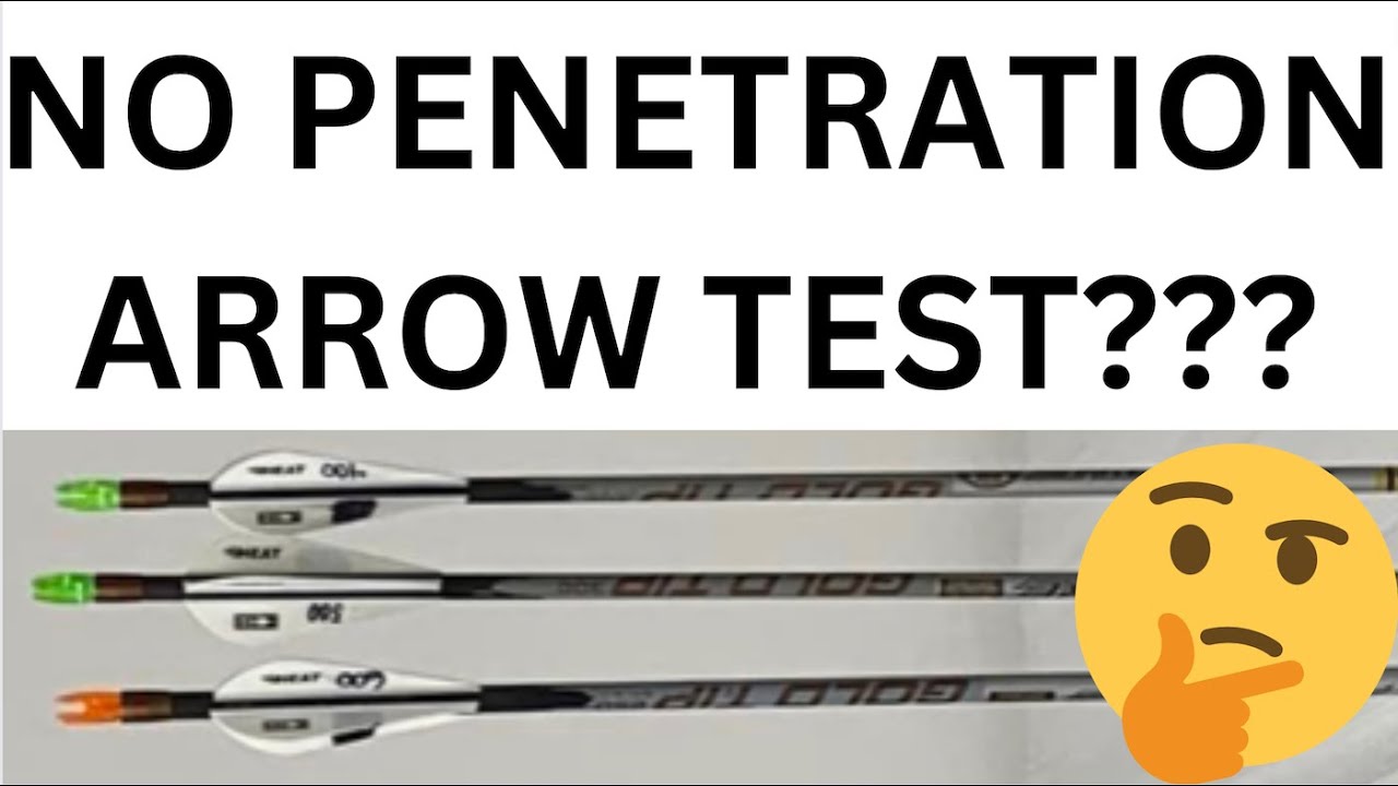 Heavy vs Light Arrow Foam Test = NO PENETRATION?????