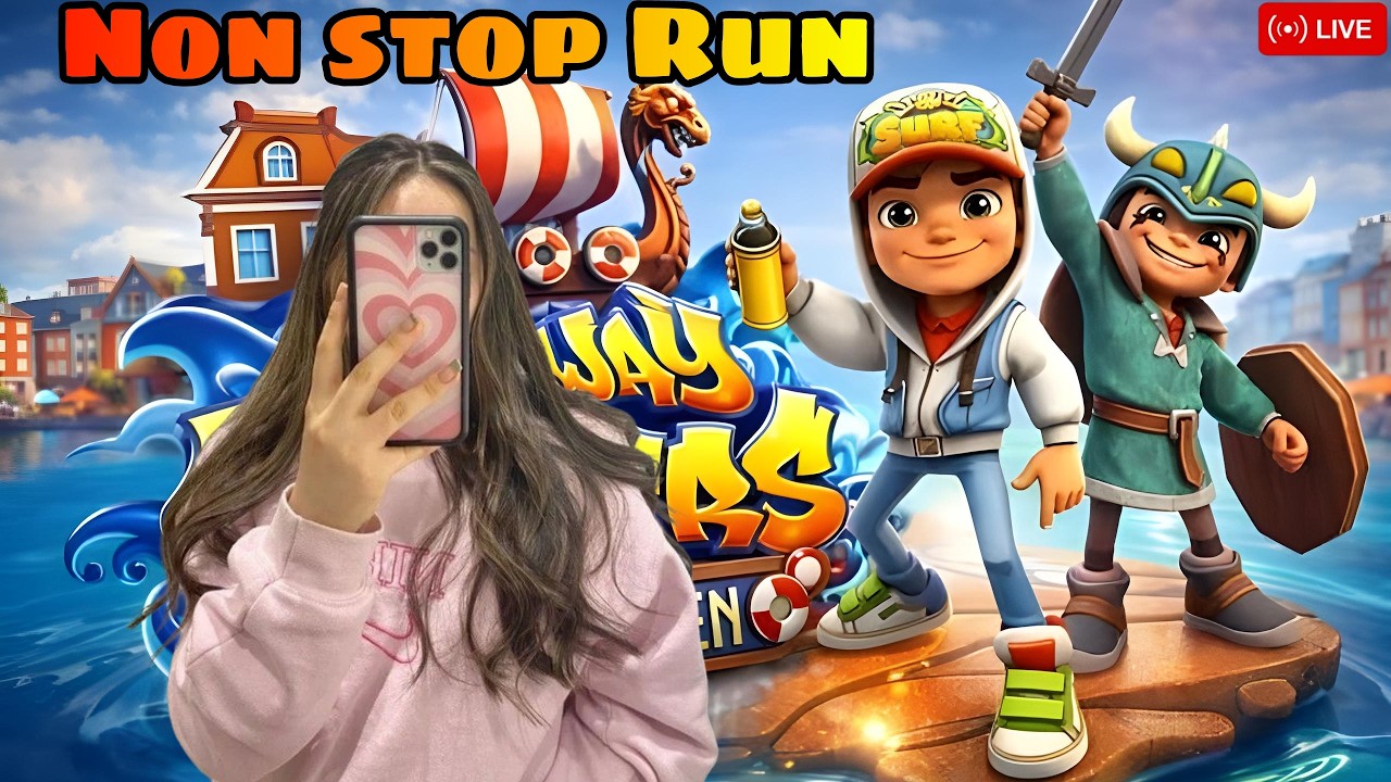 Subwaysurfer live stream 2026 with zara #short #shortlivestream #shortfeed #viral #subwaysurfers