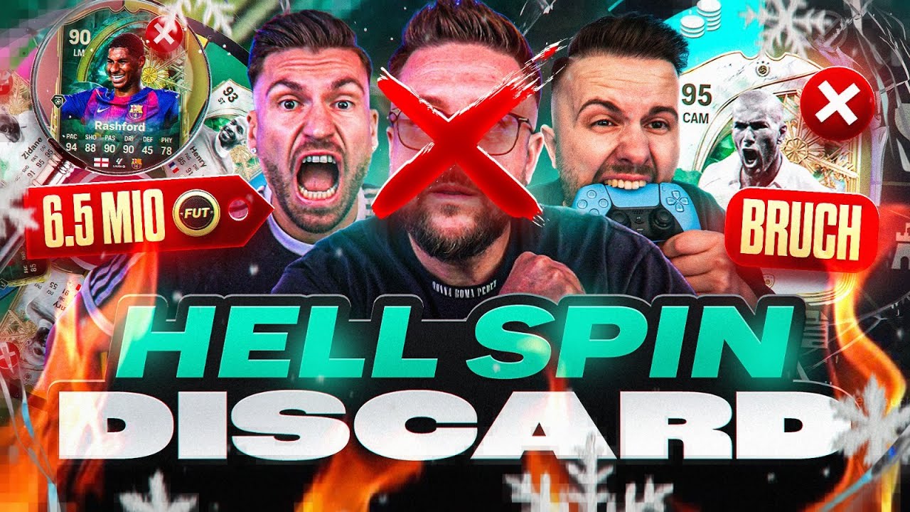 Das WÜNSCHT du nichtmal deinem FEIND .. 💀😱Winter Wildcard HELL SPIN DISCARD 🔥