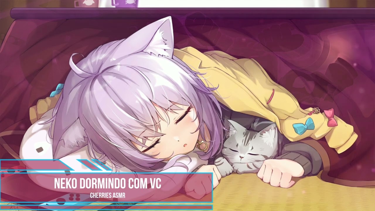 [ASMR] SUA NEKO DORMINDO COM VOCÊ | ROLEPLAY