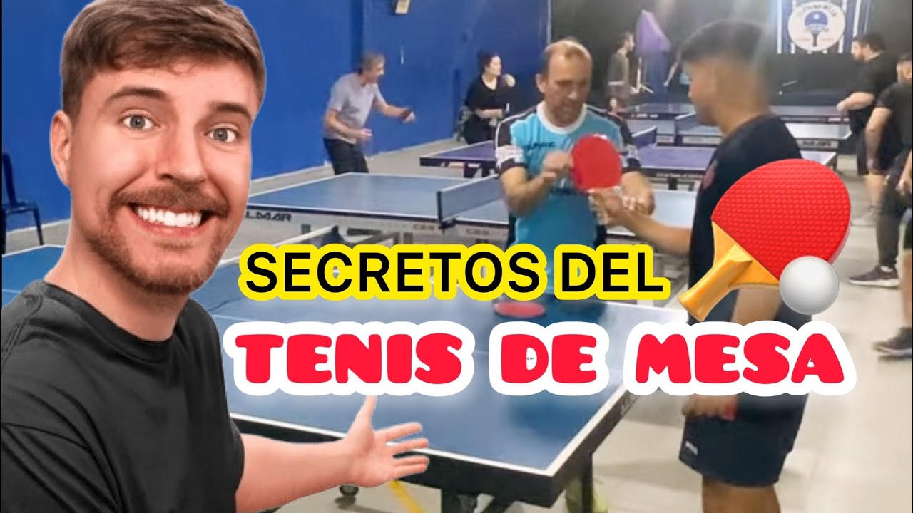 COMO JUGAR TENIS DE MESA COMO UN PROFESIONAL | Técnica básica | #tutorial #tenisdemesa
