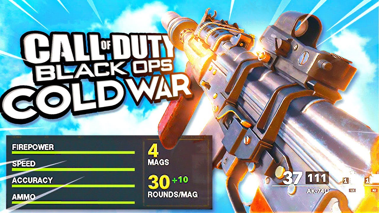 Black Ops Cold War AK74u NUCLEAR Gameplay! (Tips for High Kills)