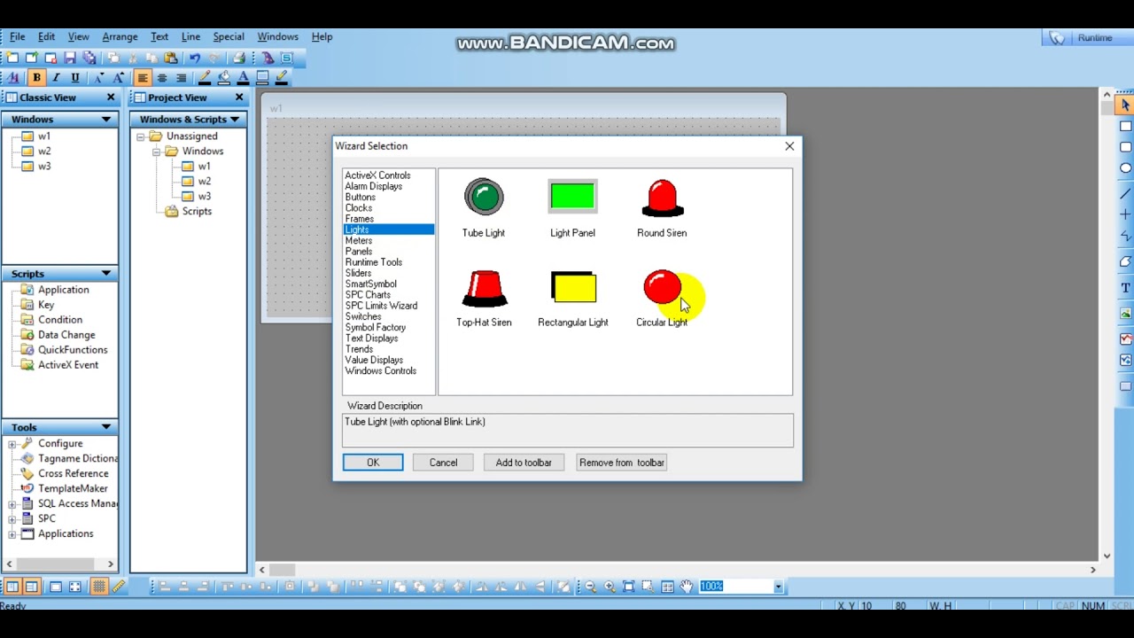 PURPOSE OF APPLICATION SCRIPT IN WONDEWARE INTOUCH SCADA IN TAMIL