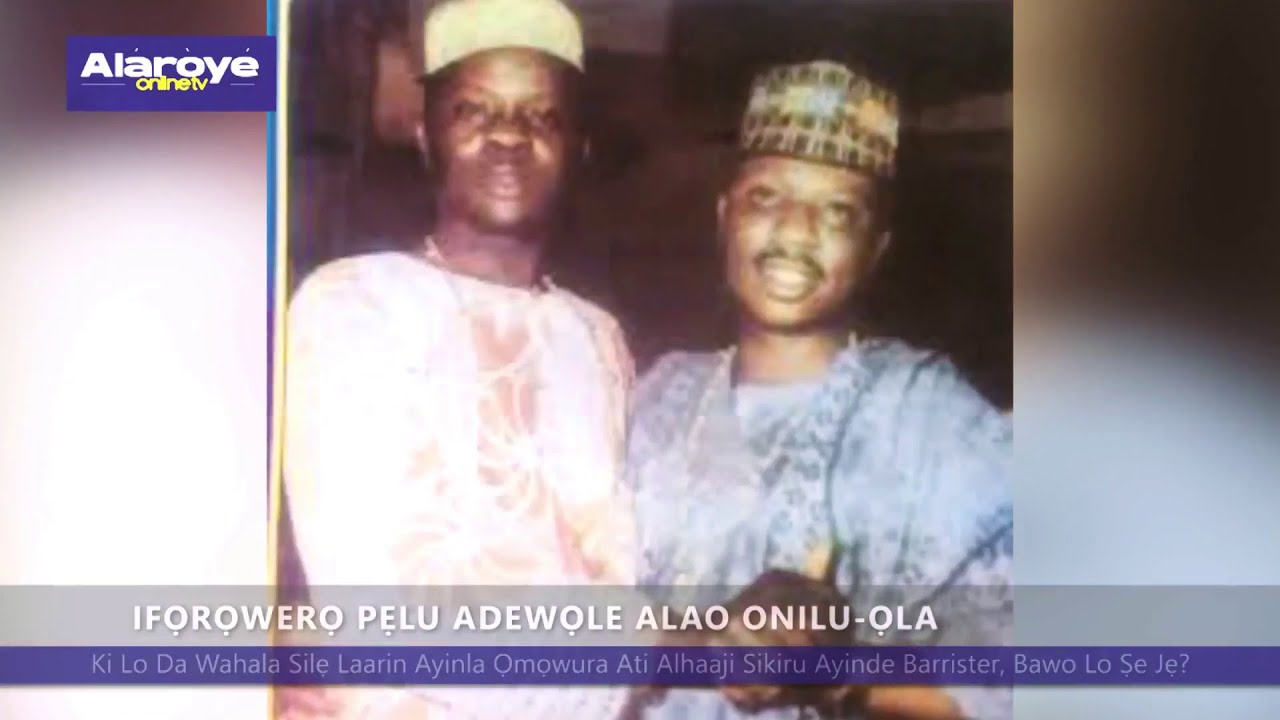 The truth Behind Ayinla Omowura's Death. Aṣiri to wa laarin emi ati Ayinla Ọmọwura - Onilu-Ọla