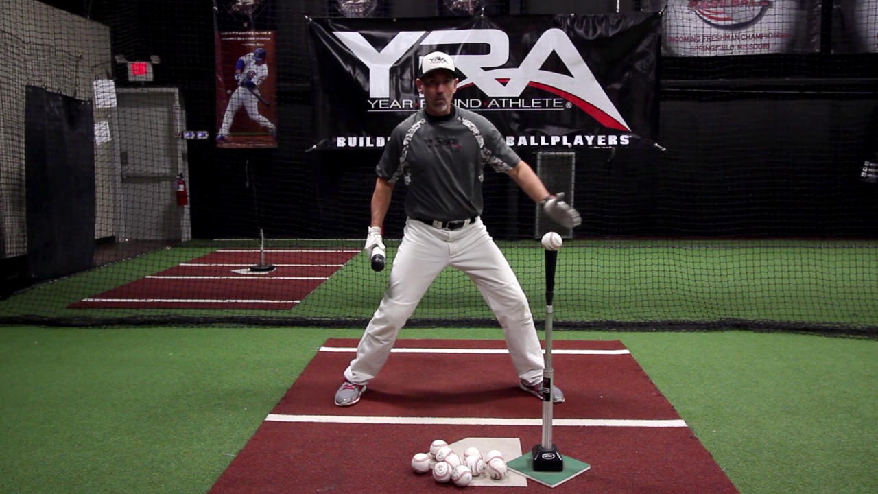 Baseball:  Hitting off the tee.  Basic Tee Work