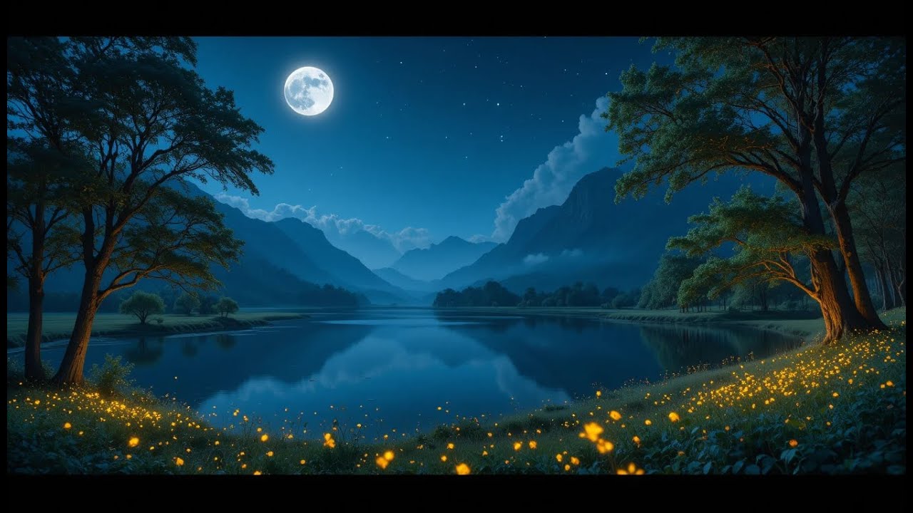 Summer Night Insects Natural Soundscape