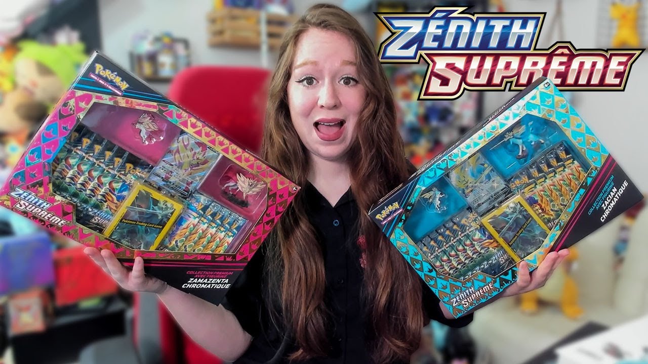 UNE GOLD PAR COFFRET ? Ouverture des Box Pokémon Zacian & Zamazenta Chromatique !