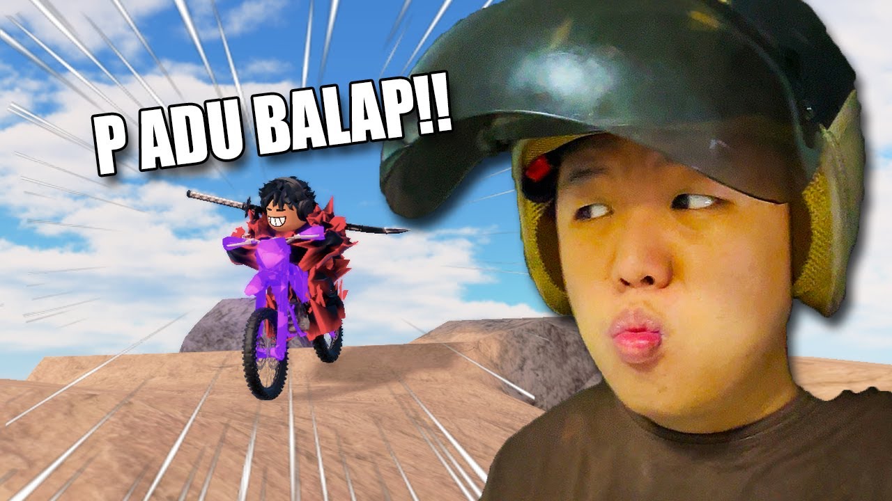 AKU MAIN ROBLOX DANGEROUS BIKE DRIVING!!