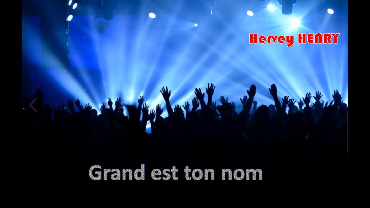 ALBUM Grand est ton nom   Hervey HENRY