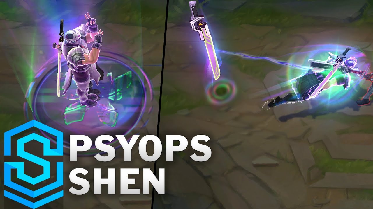 PsyOps Shen Skin Spotlight - Pre-Release - League of Legends