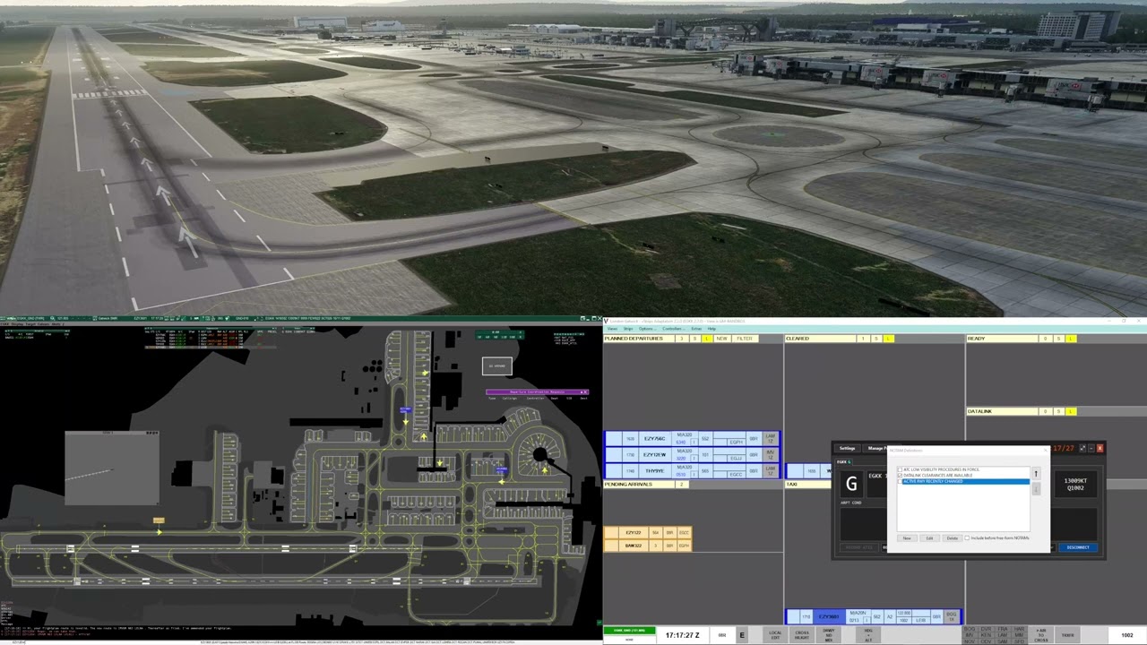 EGKK_GND | Gatwick Ground | Vatsim UK ATC | 14.05. | Towerview Part 4